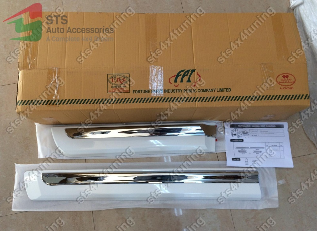 BANDOURI LATERALE TOYOTA HILUX VIGO 2005-2015 [2012 DESIGN][4-Buc]