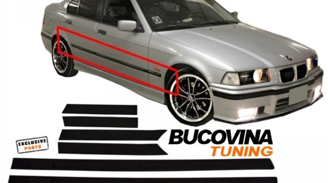 Bandouri Portiere compatibile cu BMW Seria 3 E36 Coupe/ Cabrio (91-99)