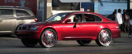 Banglenam Style: BMW Seria 7 E65 cu jante pe 28 inci Banglenam Style: BMW Seria 7 E65 cu jante pe 28 inci