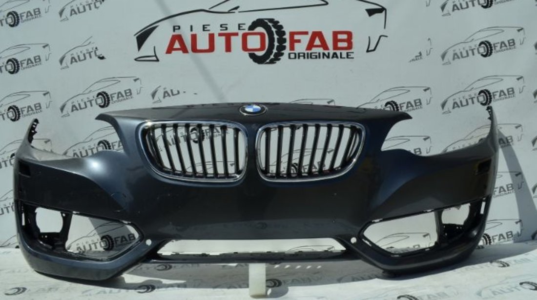 Bară față Bmw seria 2 F22-F23 Sportline an 2014-2019 cu găuri pentru Parktronic şi spălătoare faruri 3M9KWR1093