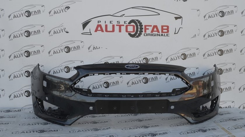 Bară față Ford Focus 3 Facelift an 2014-2018 cu găuri pentru Parktronic (6 senzori) 8EQQ0PSHE2