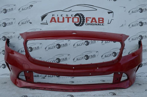 Bară faţă Mercedes-Benz A-Class W176 Facelift an 2015-2018 cu găuri pentru Parktronic (6 senzori...