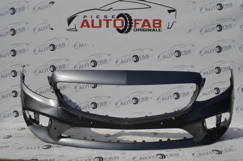 Bară față Mercedes-Benz C - Class W205 AMG Facelift an 2018-2020 cu găuri pentru 6 senzori G2GR2...