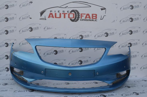 Bară față Opel Cascada - colantată an 2013-2019 cu găuri pentru Parktronic și spălătoare far...