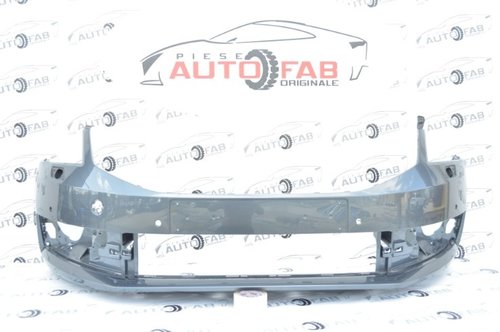 Bară față Skoda Octavia 3 Facelift an 2017-2018 cu găuri pentru Parktronic, spălătoare faruri ...