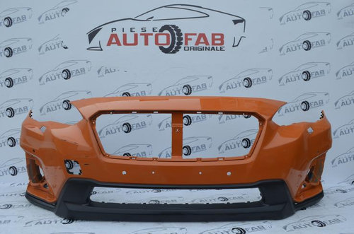 Bară față Subaru XV Crosstrek an 2018-2020 cu găuri pentru Parktronic și spălătoare faruri 67...