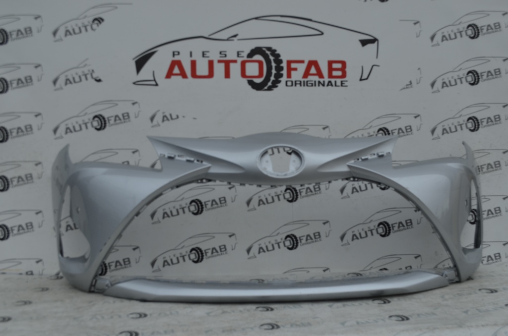 Bară față Toyota Yaris an 2014-2019 cu găuri pentru Parktronic 39XADO7III