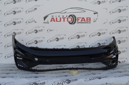 Bară față Volkswagen Touran an 2016-2018 cu găuri pentru Parktronic, spălătoare faruri şi cam...