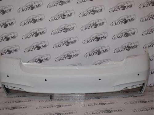 Bară spate Bmw seria 2 F22-F23 coupe M-Paket an 2013-2016 cu găuri pentru Parktronic și camere 7Y...