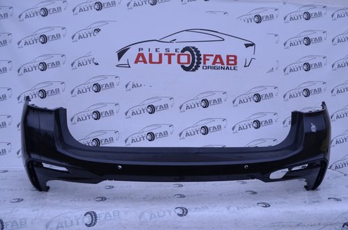 Bară spate Bmw seria 5 combi G31 M-Paket an 2017-2020 cu găuri pentru Parktronic (6 senzori) C6J10...