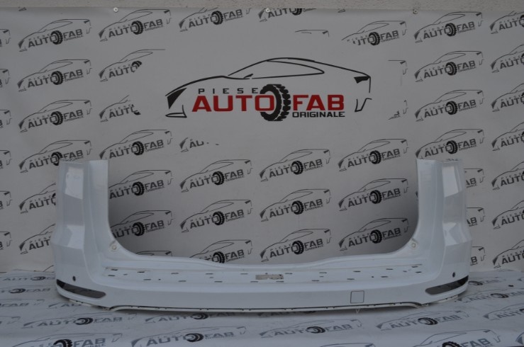 Bară spate Ford S-Max an 2015-2018 VIGNALE CU GAURI BANDOURI CROM cu găuri pentru Parktronic și camere ( 6 senzori) 3VM20O61A9