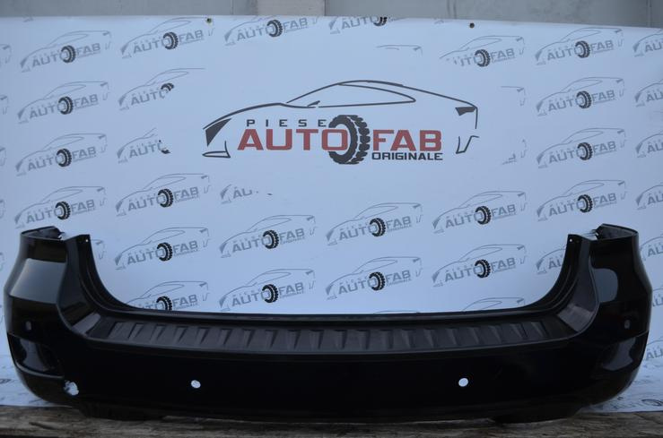 Bară spate Hyundai Santa FE an 2006-2012 cu găuri pentru parktronic EWCEVMYVTO