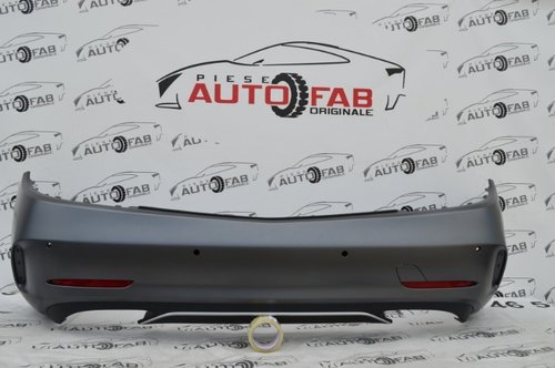 Bară spate Mercedes-Benz SLC AMG an 2017-2018 cu găuri pentru Parktronic QXALALOTX1