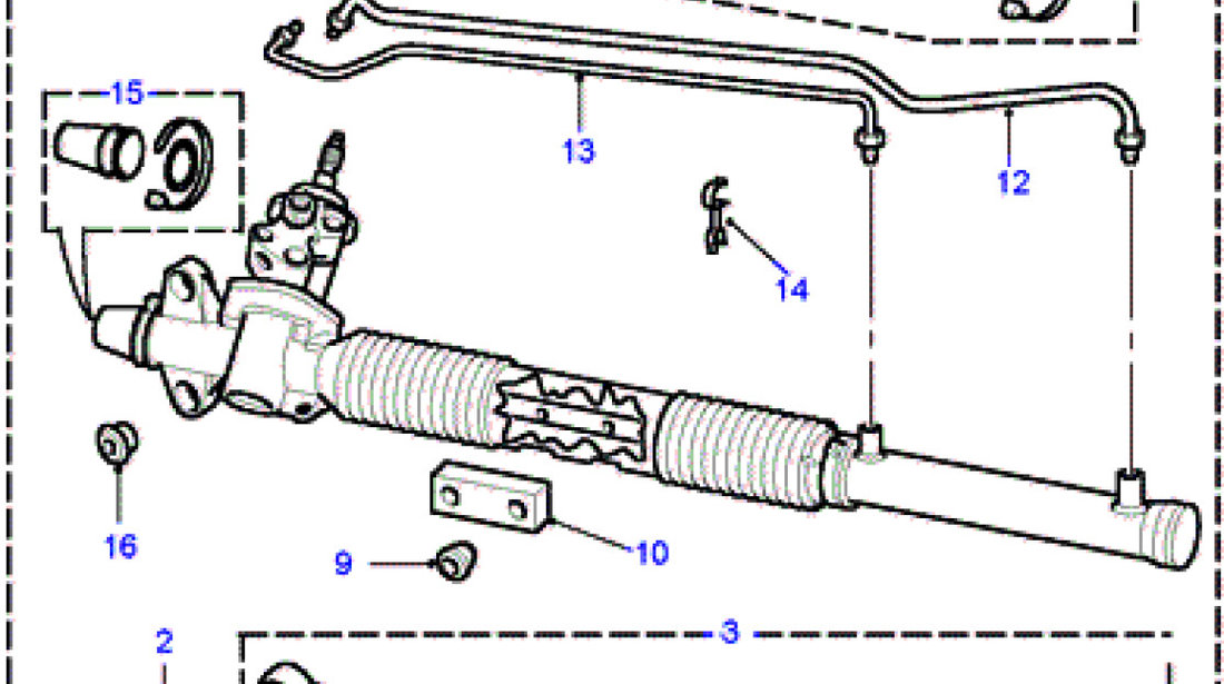 Bara directie cu ochi Land Rover Freelander 1 MOOG QFK 100093