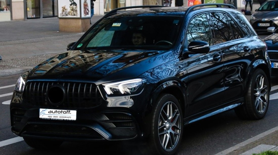 Bara fata 63AMG Mercedes GLE W167 C167 (2019+) Black Design