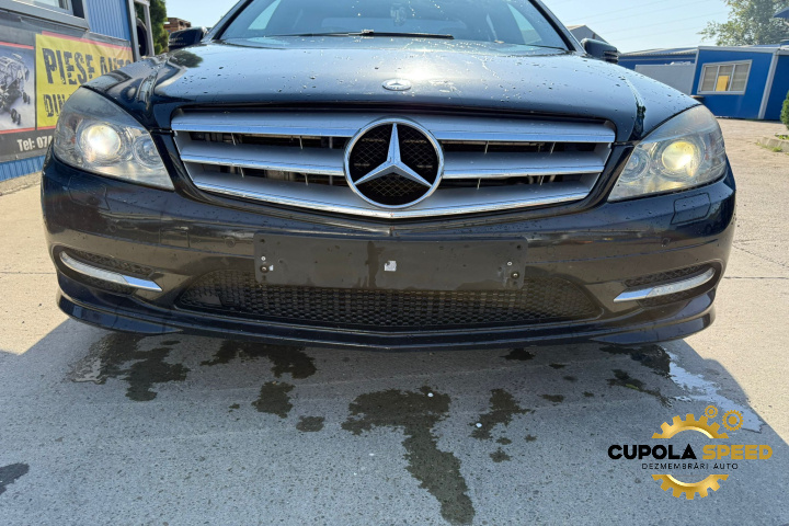 Bara fata AMG culoare 197 Negru Obsidian Mercedes-Benz C-Class W204/S204 [2007 - 2012]