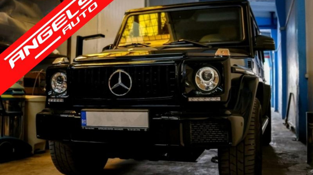 Bara Fata AMG Mercedes G-Class W463 1989-2017 Grila GT-R Panamericana