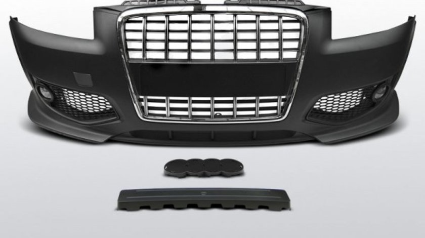 BARA FATA AUDI A3 2005-2008 S8-STYLE NEGRU CROM