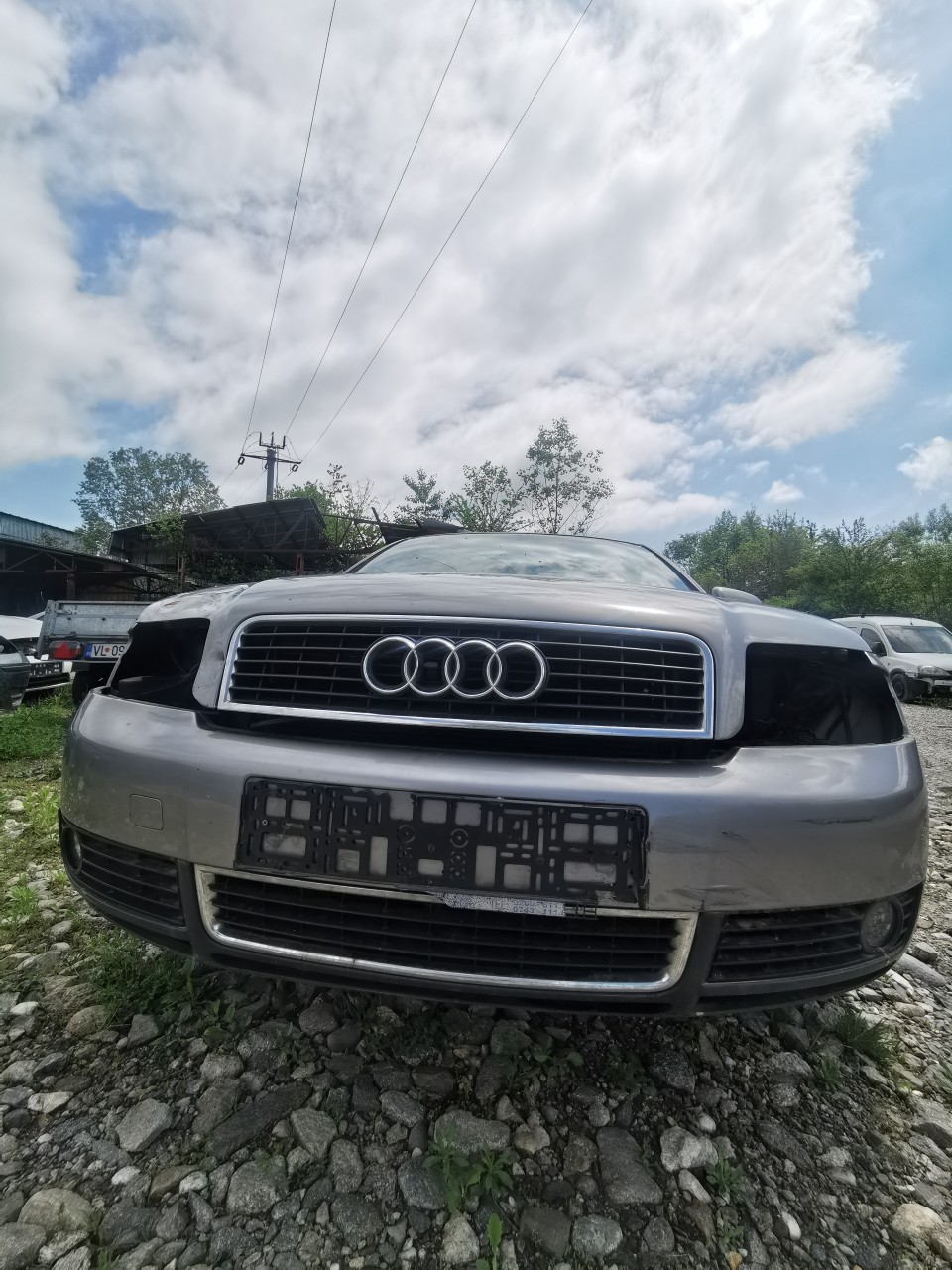 Bara fata Audi A4 B6 gri LZ7Q spoiler dezmembrez