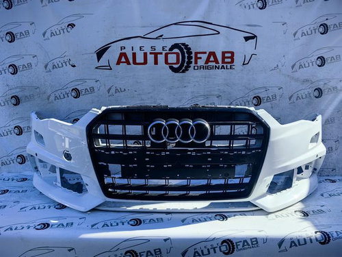 Bara fata Audi A6 S6 4G C7 Facelift an 2015-2016-2017-2018 Gauri pentru 4 senzori si spalatoare faru...