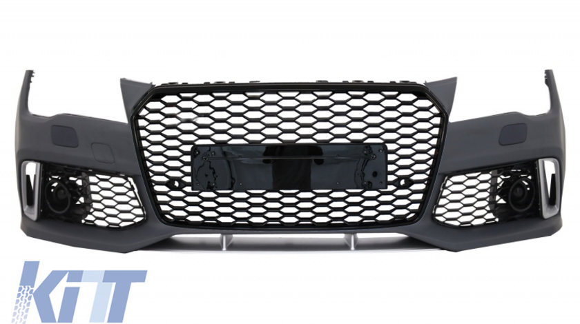 Bara Fata Audi A7 4G Facelift (2015-2018) RS7 Design cu Grile KTX2-FBAUA74GFRSWOG