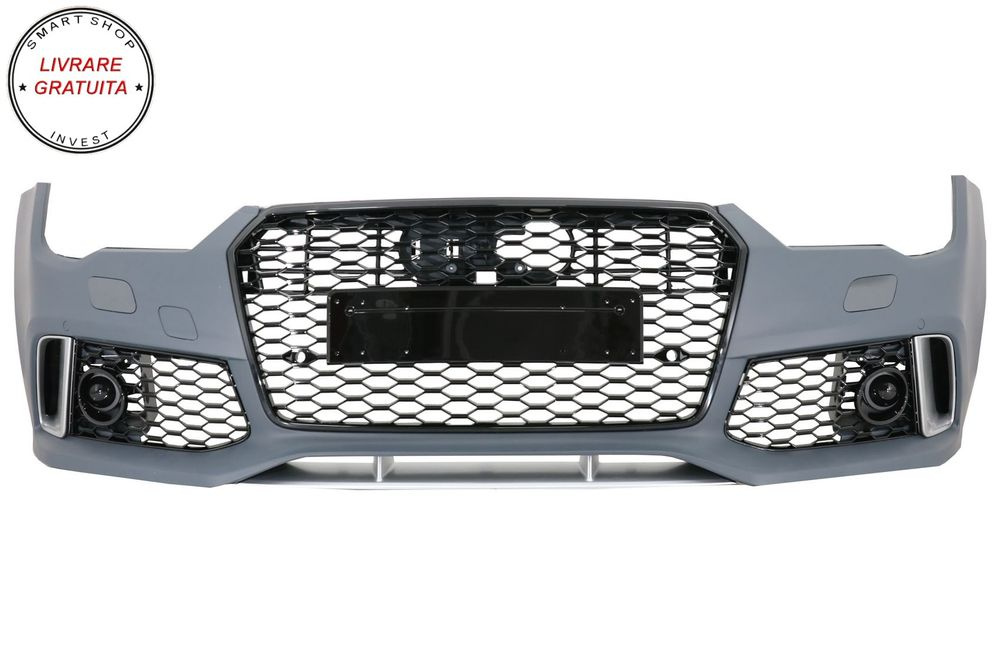 Bara Fata Audi A7 4G Facelift (2015-2018) RS7 Design cu Grile