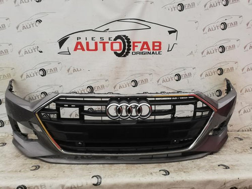 Bara fata Audi A7 4K8 an 2018-2019-2020-2021-2022-2023 Gauri pentru 6 senzori si spalatoare faruri R...