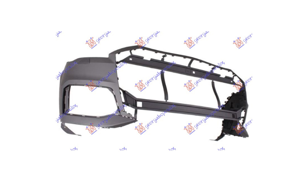 Bara fata Audi Q7 2019- NOUA 4M0807065QGRU (PREVOPSITA) CU ORIFICII SPALATOR FARURI