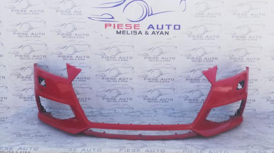 Bara fata Audi TT 8S S-Line an 2014-2015-2016-2017-2018-2019 Gauri pentru 4 senzori si spalatoare faruri DGGXS2ZZRT