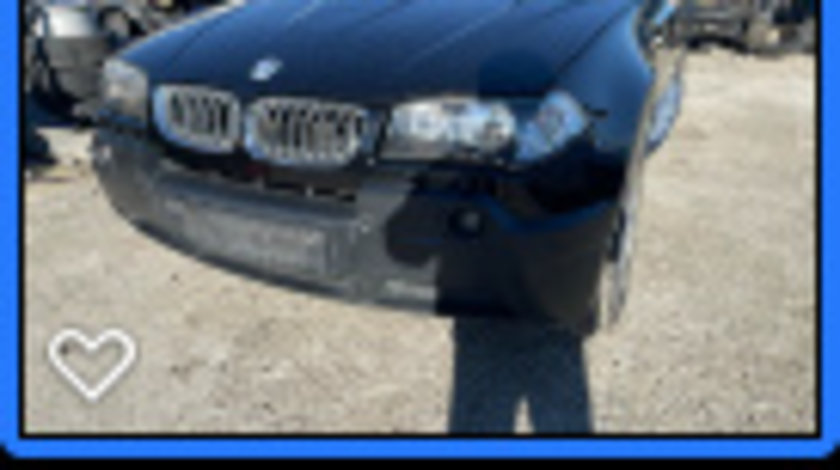 Bara fata Bara completa si cu spalator faruri BMW X3 E83 [2003 - 2006] Crossover 2.0 d MT (150 hp)
