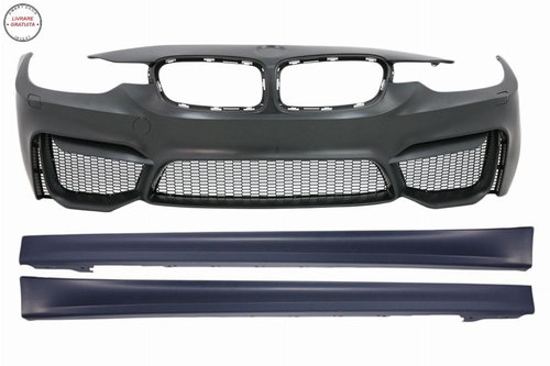 Bara Fata BMW Seria 3 F30 F31 (2011-2019) M3 Design cu Praguri Laterale- livrare gratuita