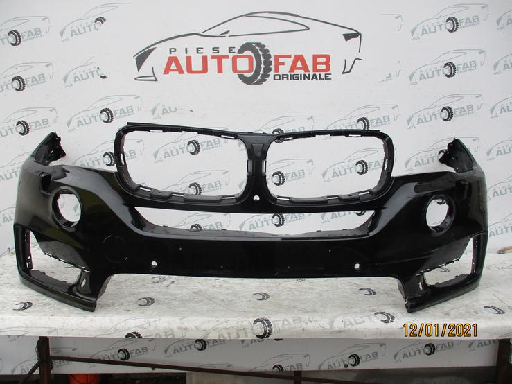 Bara fata Bmw X5 F15 an 2013-2014-2015-2016-2017-2018 Gauri pentru 6 senzori + camera si spalatoare faruri 2VXP15PTSB