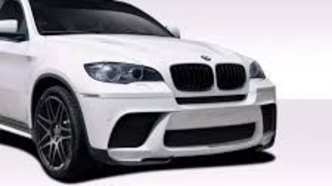 Bara fata BMW X6 E71 (08-15) M-Performance Design cu PDC