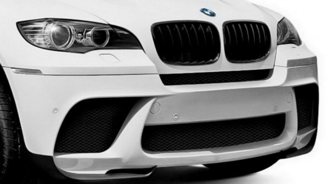 Bara fata BMW X6 E71 (08-15) M-Performance Design cu PDC