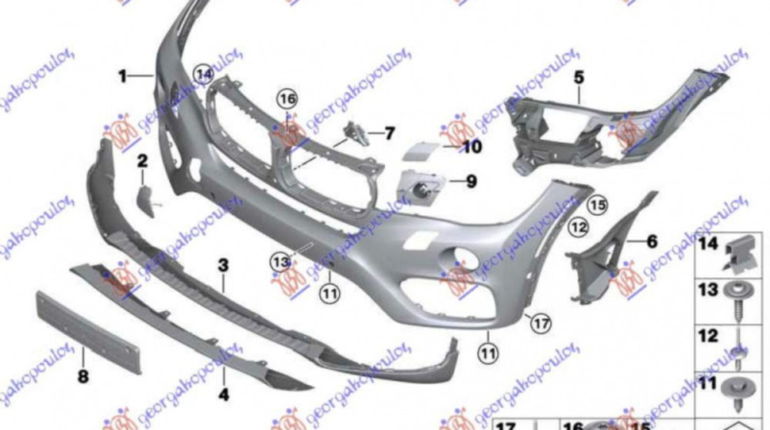 Bara Fata - Bmw X6 (E71) 2008 , 51117052398