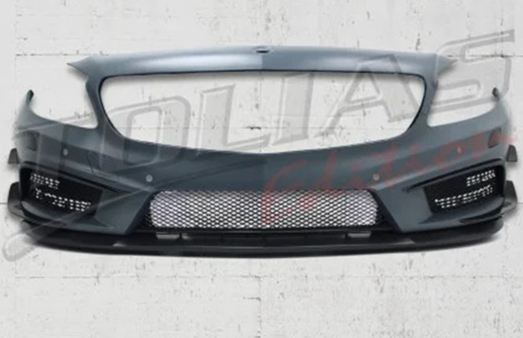 Bara Fata Compatibil Cu Mercedes-Benz A-Class W176 2012-2018 A45 Design Look FBMBW176AMGTL