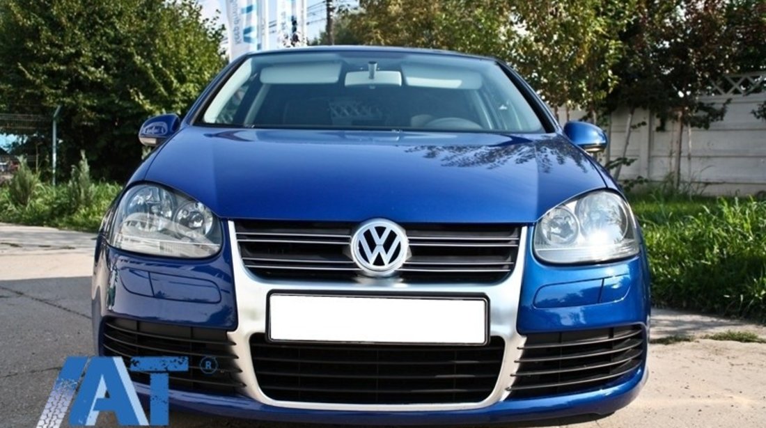 Bara Fata compatibil cu VW Golf V 5 (2003-2007) Jetta (2005-2010) R32 Aluminiu Look