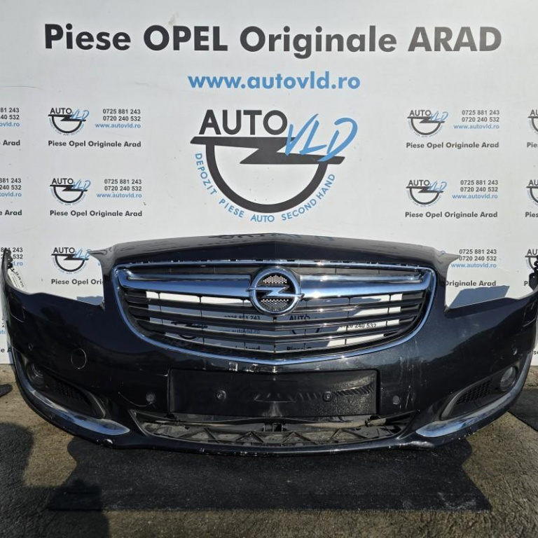 Bara fata completa cu senzori parcare spalator pentru far Opel Insignia A facelift 2013-2017