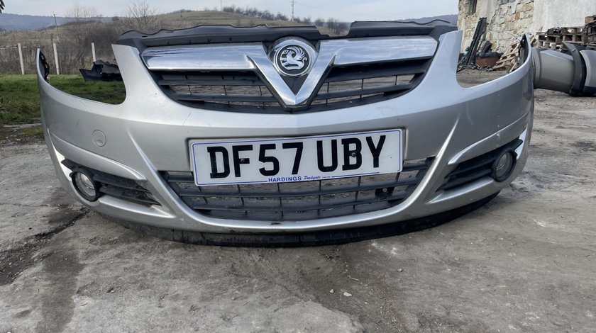 Bara fata completa Opel Corsa D culoare gri