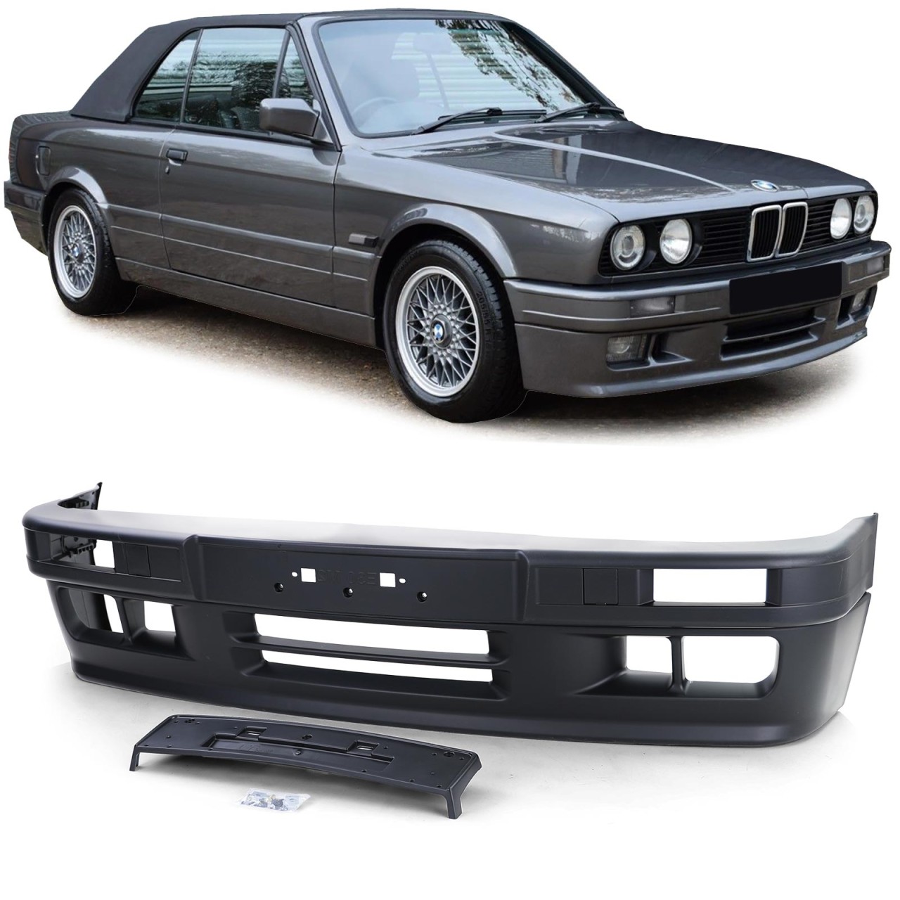Bara fata completa plastic BMW E30 M-Tec