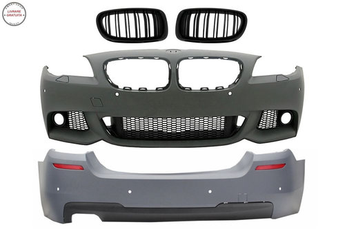 Bara Fata cu Bara Spate si Grile Centrale BMW Seria 5 F10 (2011-2013) M-Technik De- livrare gratuita