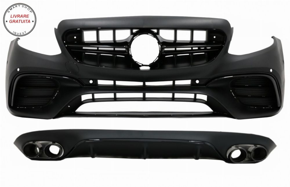 Bara Fata cu Difuzor si Ornamente Tobe Mercedes E-Class C238 A238 (2016-up) E63 De- livrare gratuita