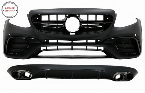 Bara Fata cu Difuzor si Ornamente Tobe Mercedes E-Class C238 A238 (2016-up) E63 De- livrare gratuita