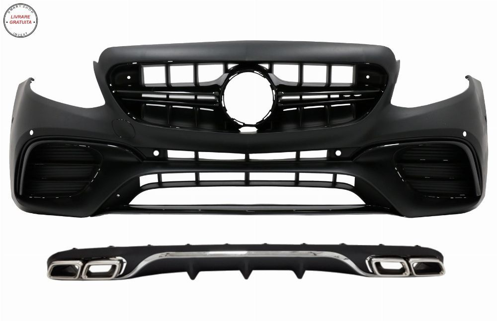 Bara Fata cu Difuzor si Ornamente Tobe Mercedes E-Class W213 S213 Standard (2016-2