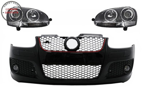 Bara Fata cu Faruri VW Golf 5 V Mk5 (2003-2007) Jetta (2005-2010) GTI Design- livrare gratuita