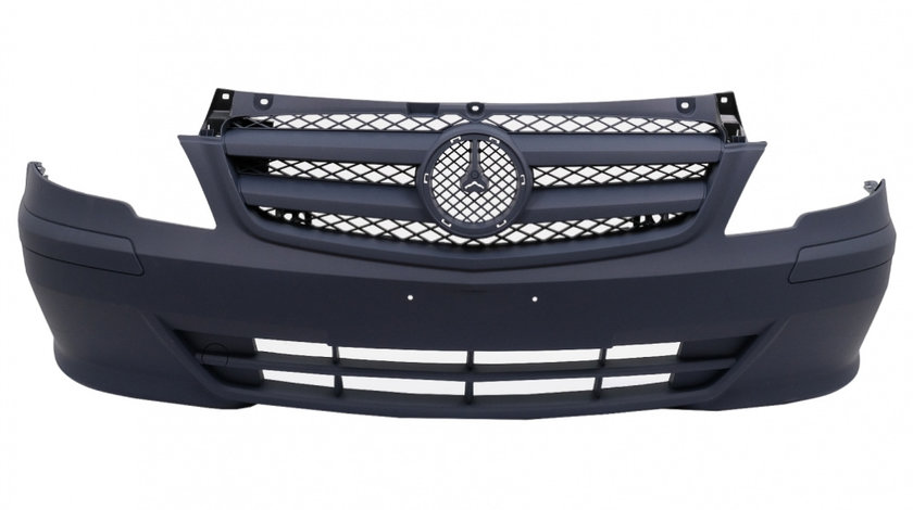Bara Fata cu Grila Centrala compatibil cu Mercedes V-Class Vito Viano W639 Facelift (2010-2014) FBMBW639FL