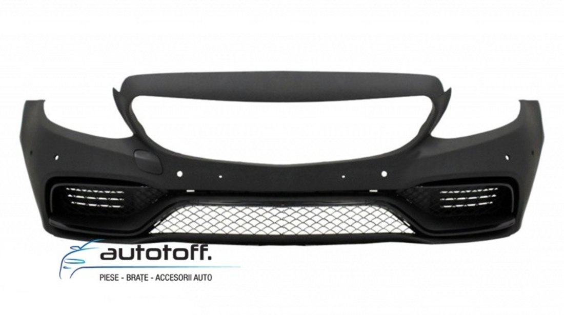 Bara fata cu Grila Centrala si Difuzor bara spate Mercedes C-Class W205 S205 (14-18) C63 Design