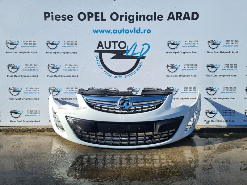 Bara fata cu grila radiator Opel Corsa D facelift 2010-2014