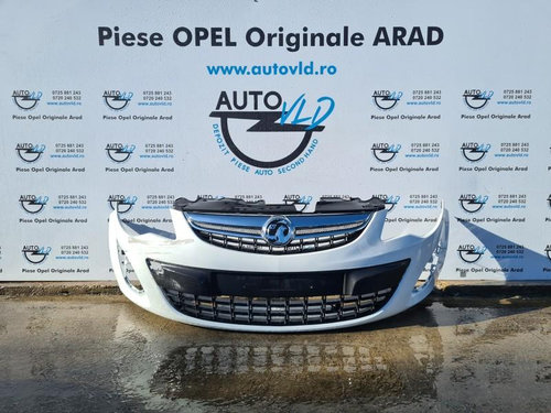 Bara fata cu grila radiator Opel Corsa D facelift 2010-2014