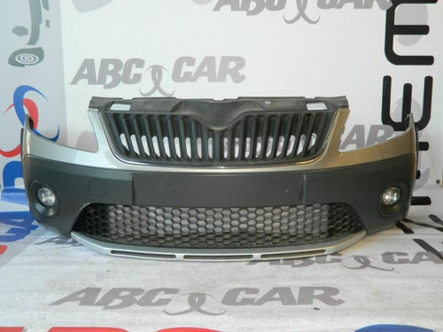 Bara fata cu grila Skoda Fabia 2 facelift 2010-2014